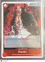 Legacy of the Master Shanks Super Rare #OP-12 008 R