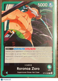 Legacy of the Master Roronoa Zoro Leader #OP12-020 L