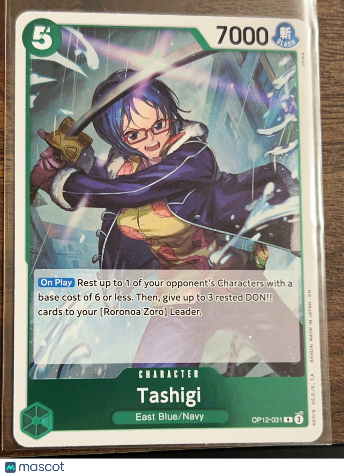 Legacy of the Master Tashigi Foil #OP12-031 R