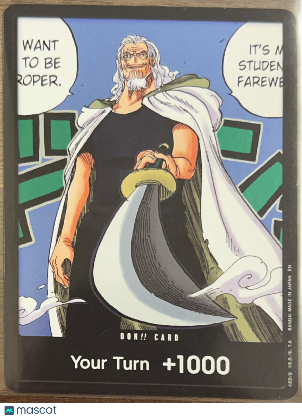 Legacy of the Master Silvers Rayleigh #DON!! Card