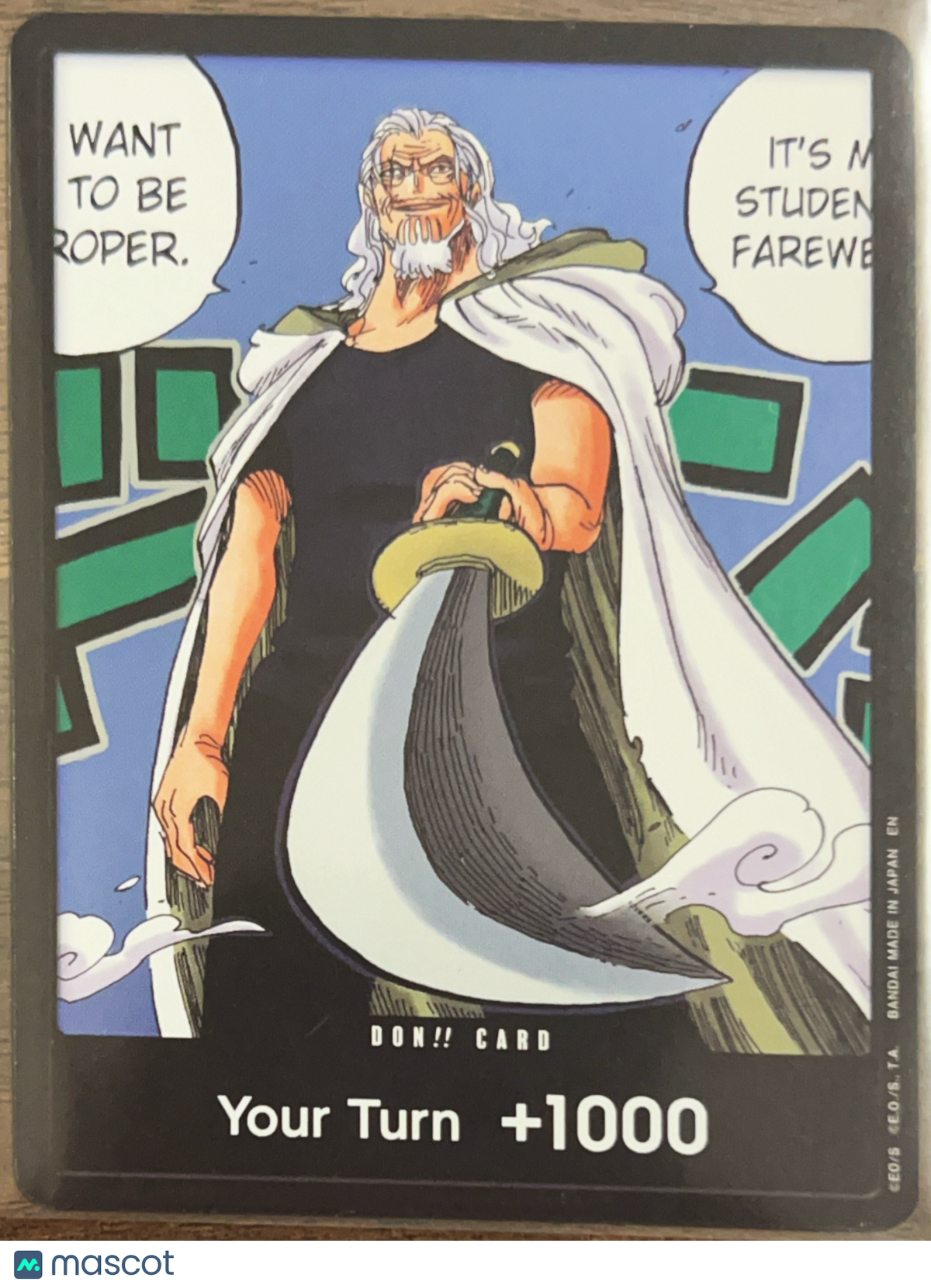 Legacy of the Master Silvers Rayleigh #DON!! Card