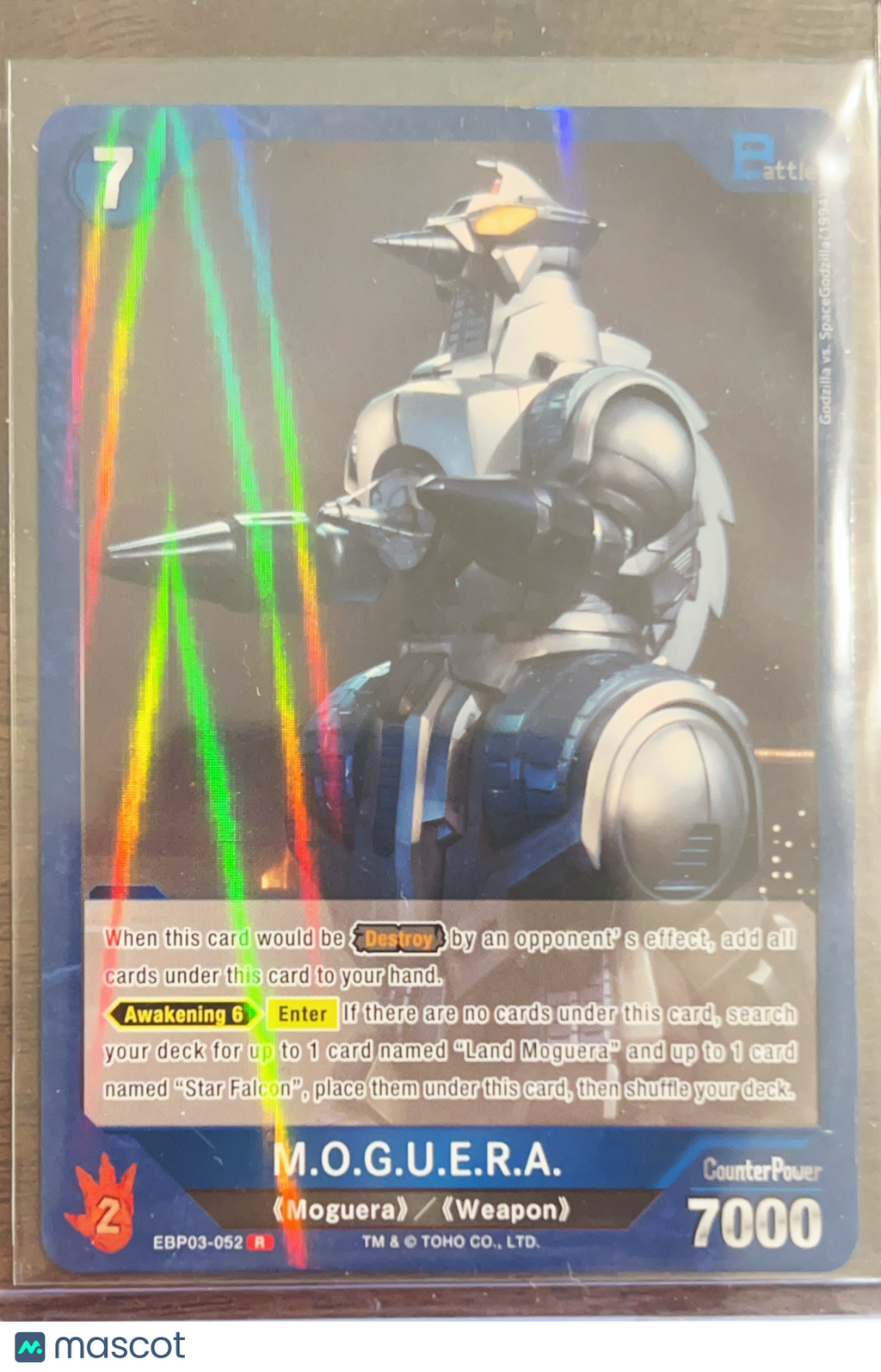 Resonance of Rivals M.O.G.U.E.R.A. (R) Holo #EBP03-052