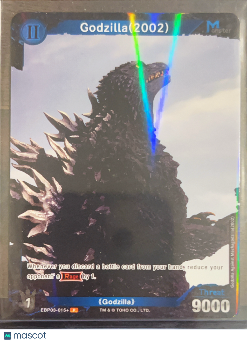 Godzilla Resonance of Rivals Godzilla (2002) Holo Threat 9000 #EDP03-015+ P