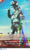2021 Godzilla Card Game Chrono Vise Mechagodzilla Foil Rare