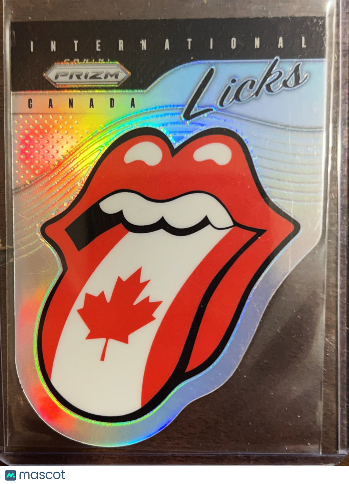 2025 Panini Prizm The Rolling Stones International Licks Die-cut #12