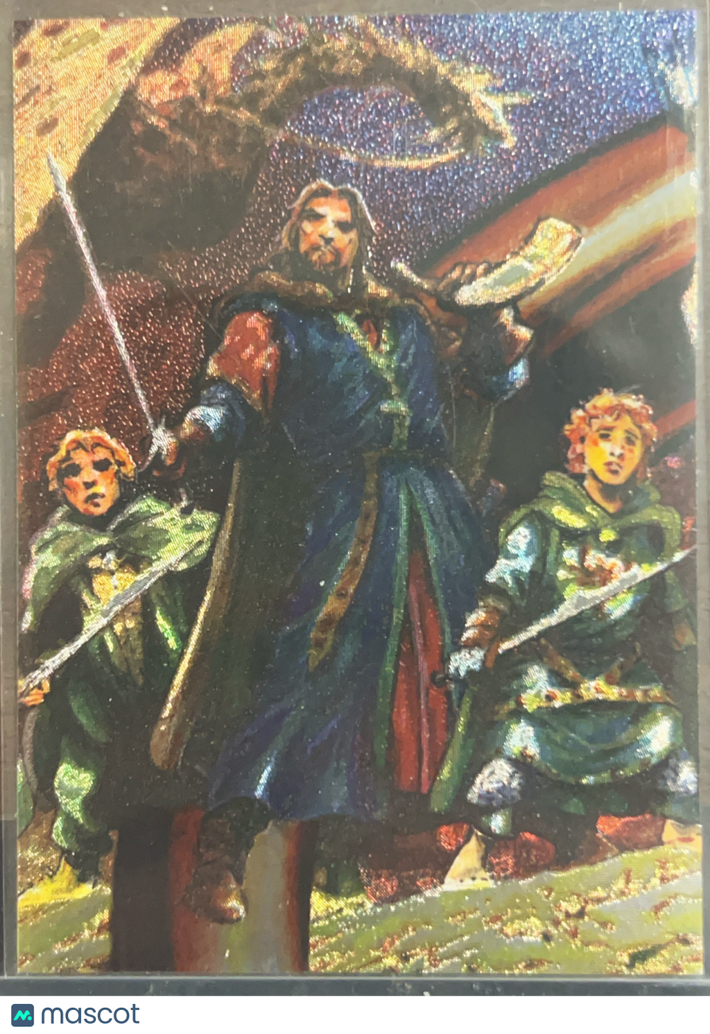 2006 Topps The Lord of the Rings Masterpieces Rafael Kayanan Etched-Foil #3 of 6