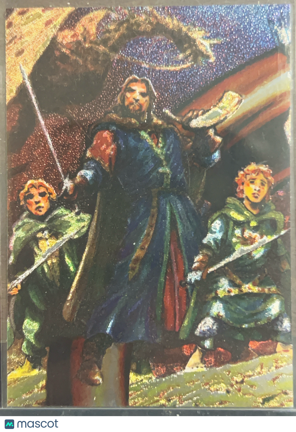2006 Topps The Lord of the Rings Masterpieces Rafael Kayanan Etched-Foil #3 of 6
