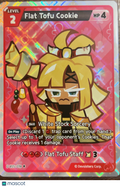 2023 CookieRun Braverse First Breath Flat Tofu Cookie Holo