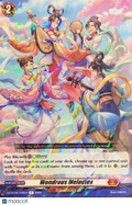 2025 Cardfight!! Vanguard DZ-BT01 Fated Clash Wondrous Melodies Holo Rare