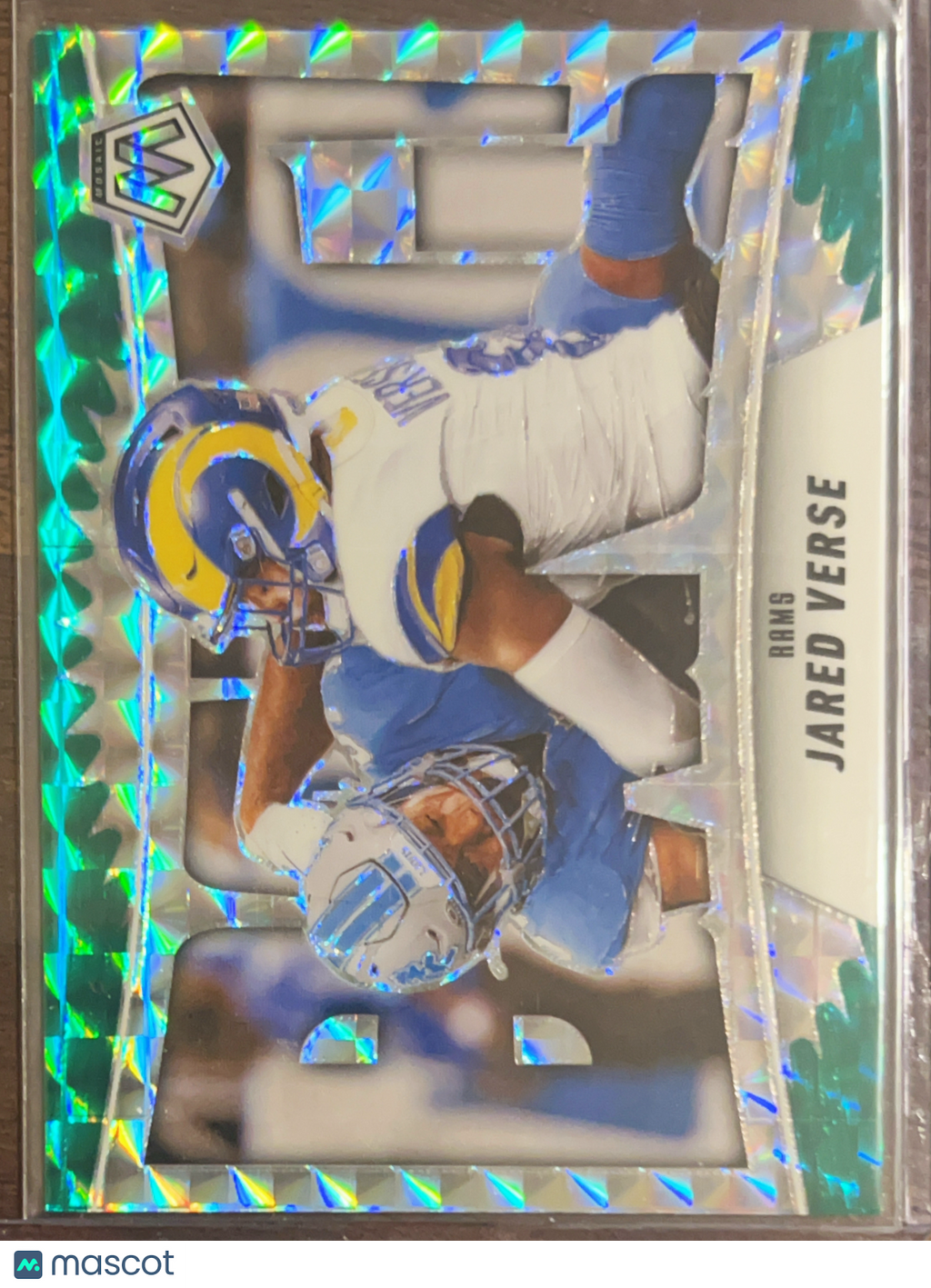 2025 Panini Mosaic Prizm Jared Verse #2 Green