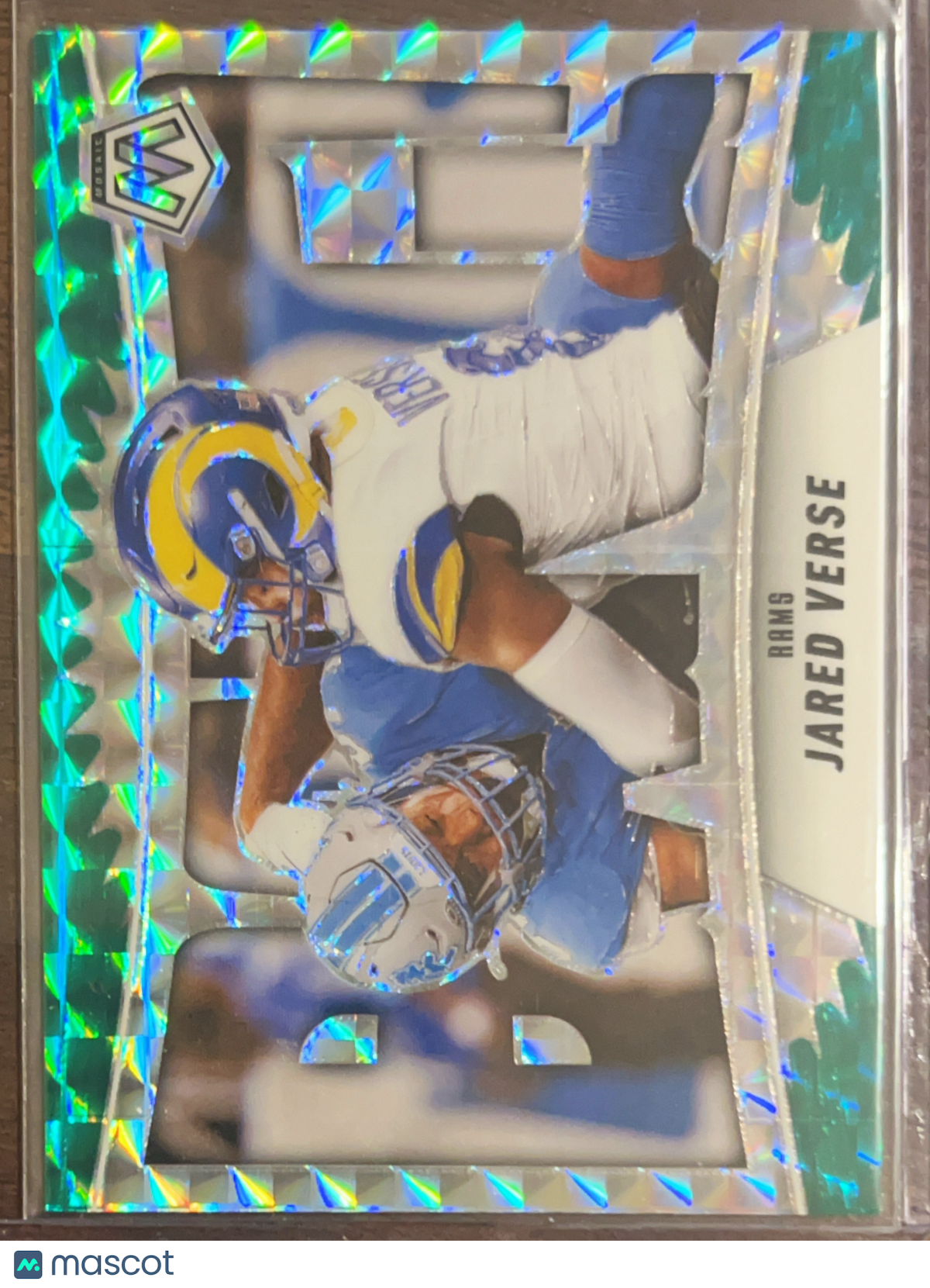 2025 Panini Mosaic Prizm Jared Verse #2 Green