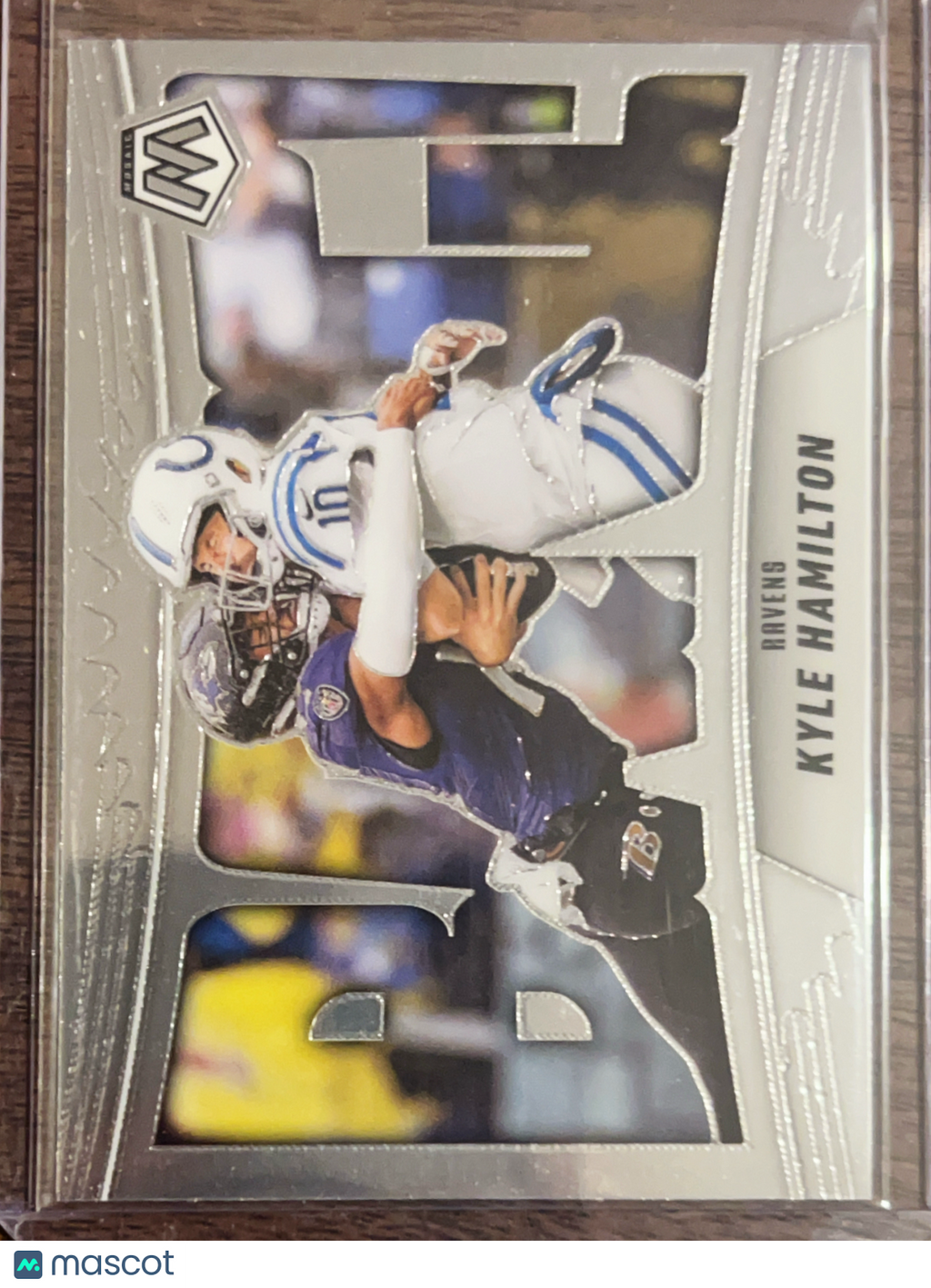 2025 Panini Mosaic Kyle Hamilton #10 Silver