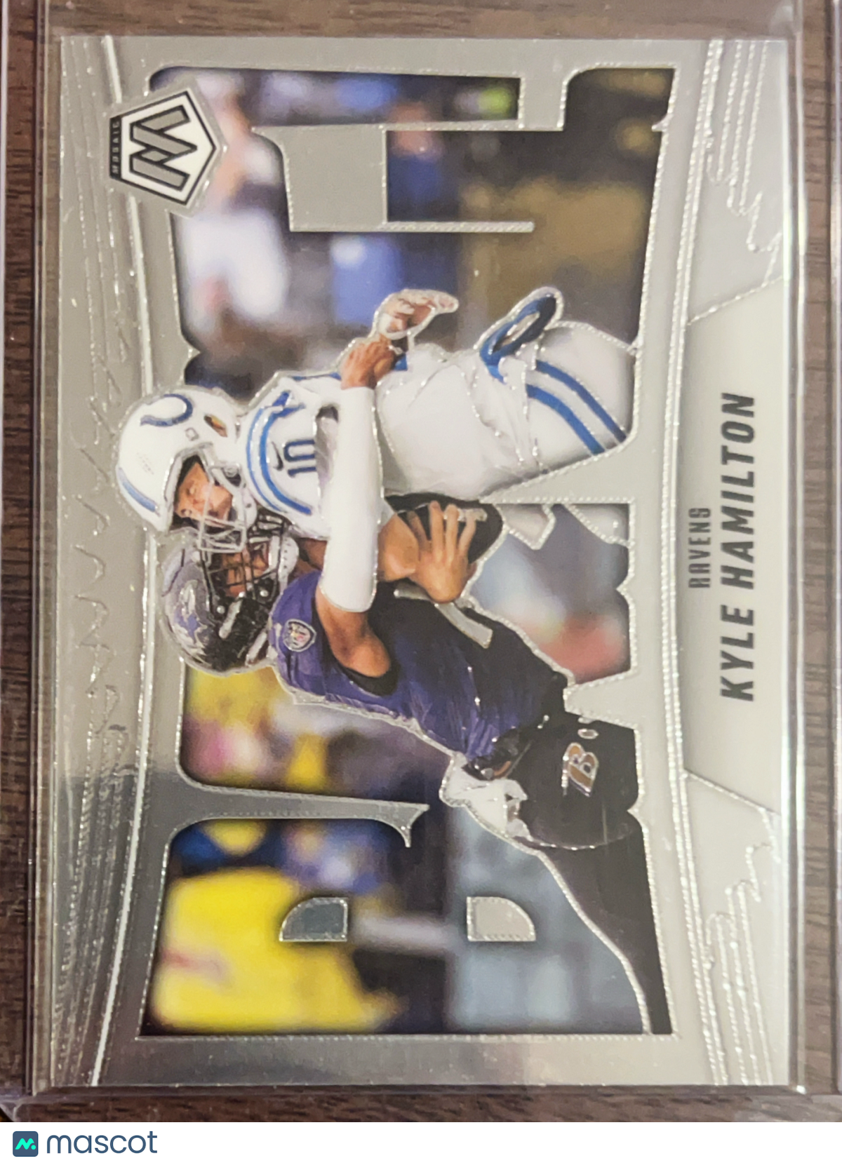 2025 Panini Mosaic Kyle Hamilton #10 Silver