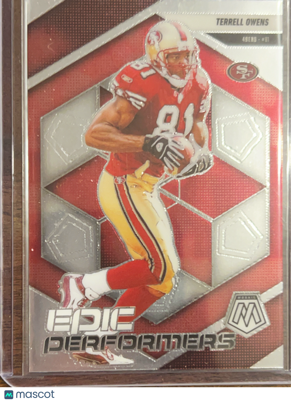 2025 Panini Mosaic Epic Performers Terrell Owens #18