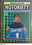 2025 Panini Mosaic Football Notoriety Omarion Hampton #20 Green RC
