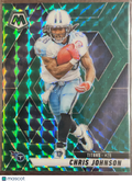 2025 Panini Mosaic Prizm Chris Johnson #224 Green