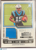 2023 Panini Contenders Jonathan Mingo #TS19 RC Rookie Ticket Memorabilia