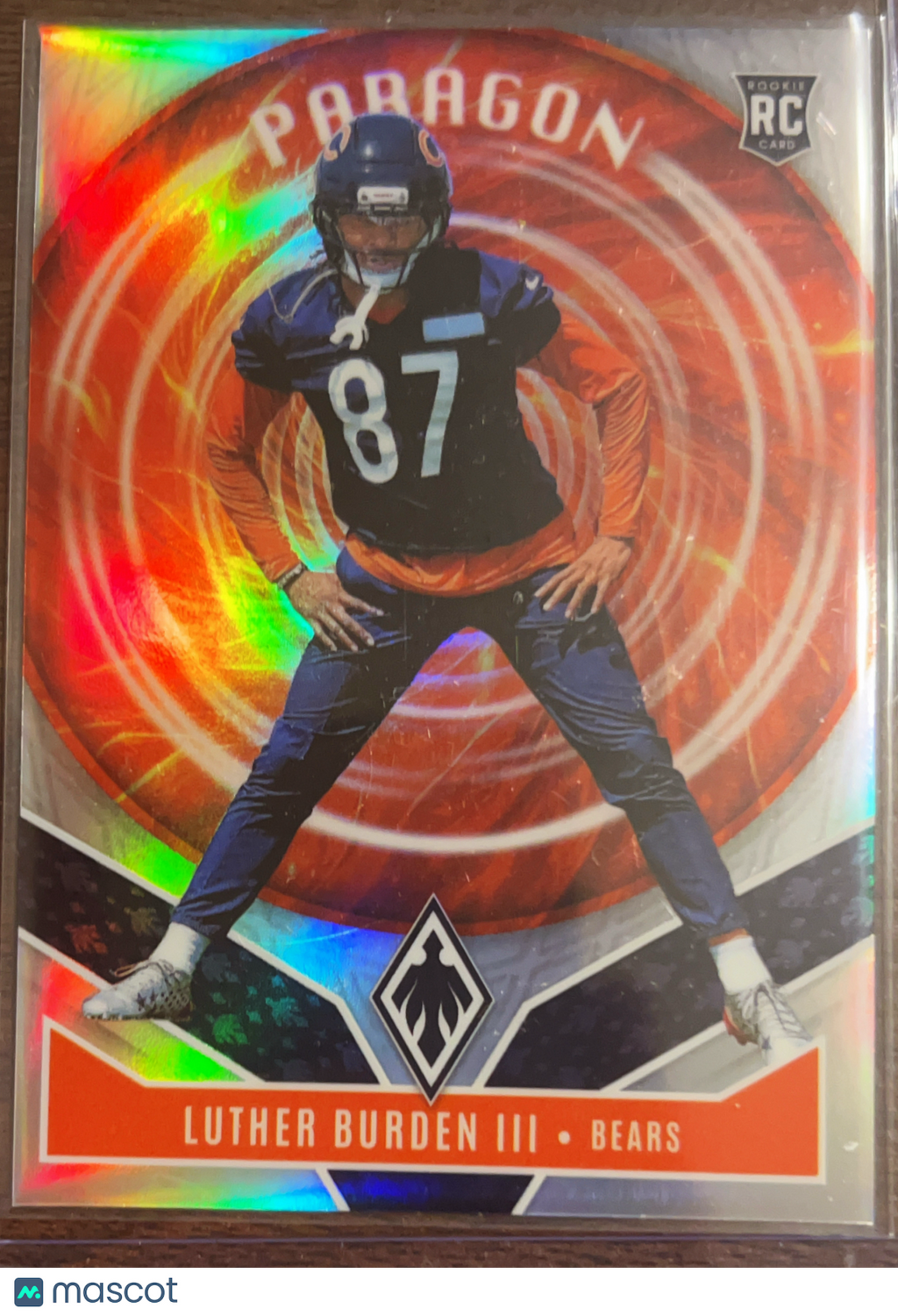 2025 Panini Phoenix Paragon Luther Burden III #15 Silver Prizm RC