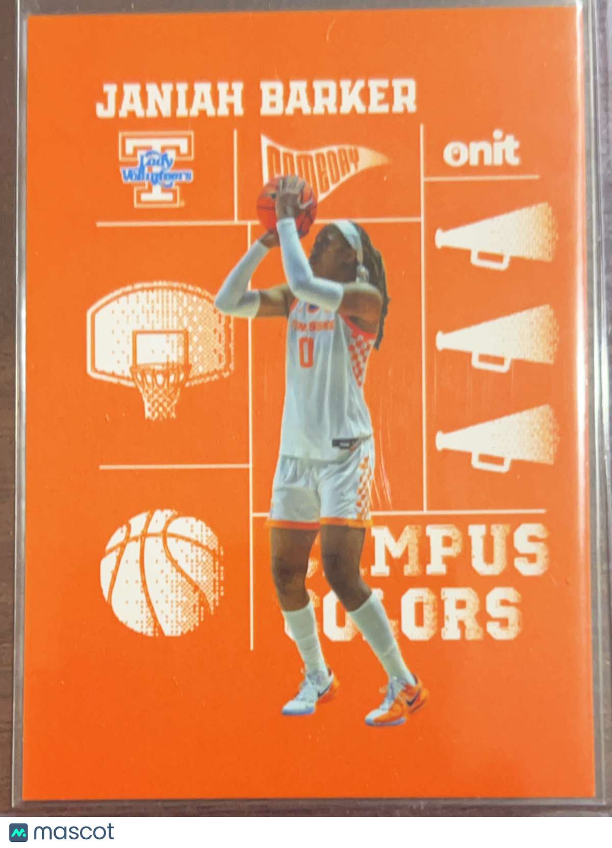 2025 ONIT Campus Colors Janiah Barker #CC-3 Orange
