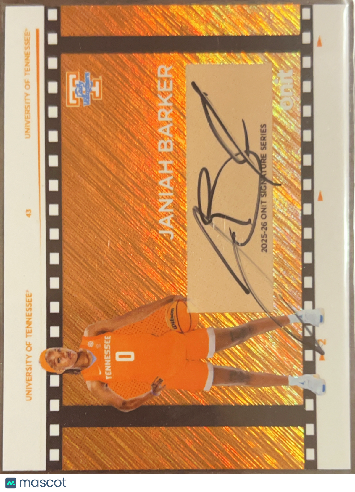 2025 ONIT Signature Series Janiah Barker #FLS-1 /15 Auto