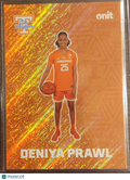 2025 ONIT Tennessee Lady Volunteers Deniya Prawl #F-7 Orange Sparkle
