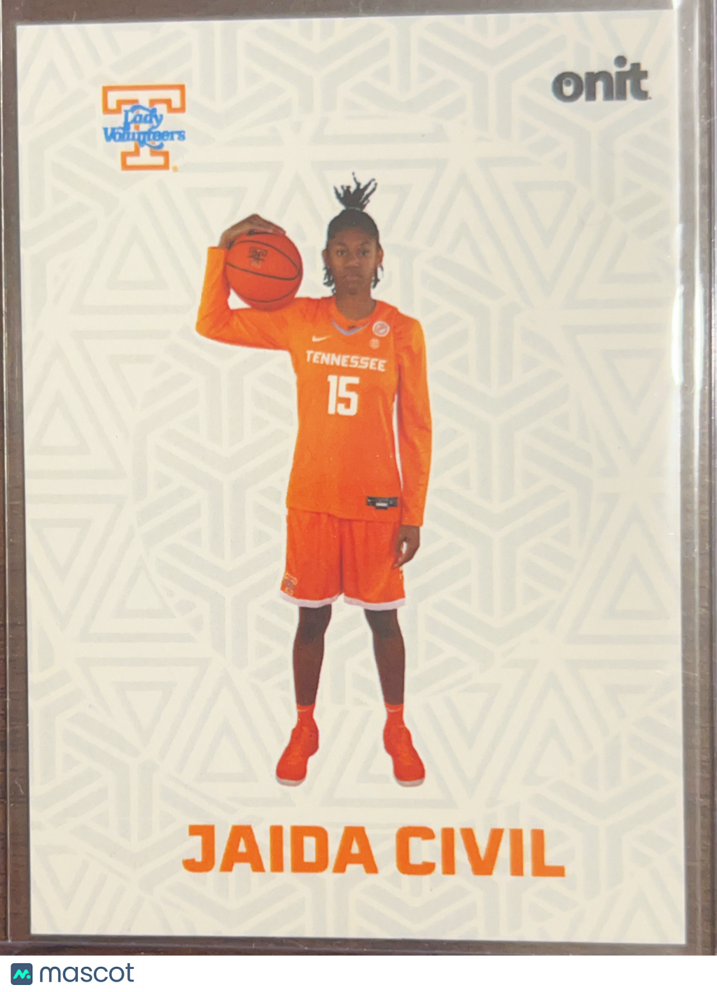 2025 ONIT Tennessee Lady Volunteers Jaida Civil #F-13