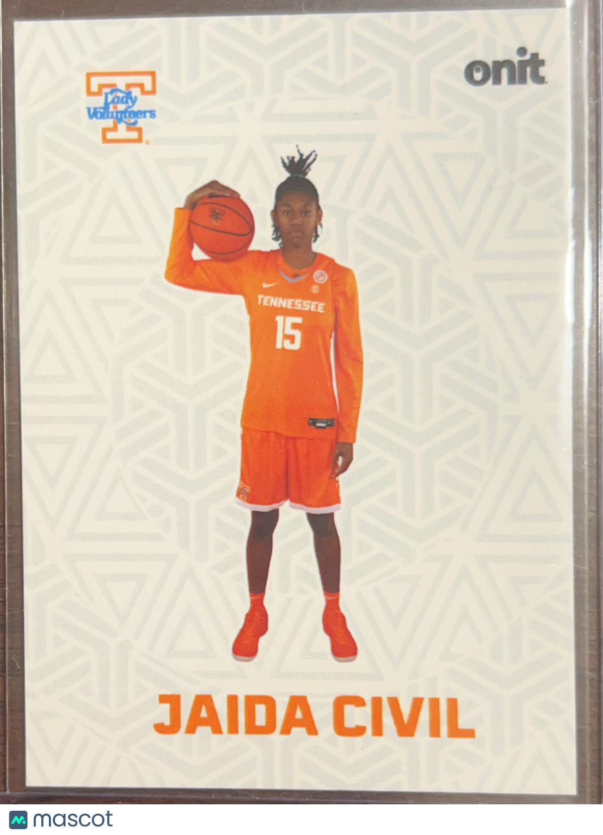 2025 ONIT Tennessee Lady Volunteers Jaida Civil #F-13