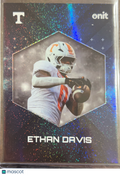 2023 Onit Tennessee Volunteers Ethan Davis #B-20 Blue Sparkle