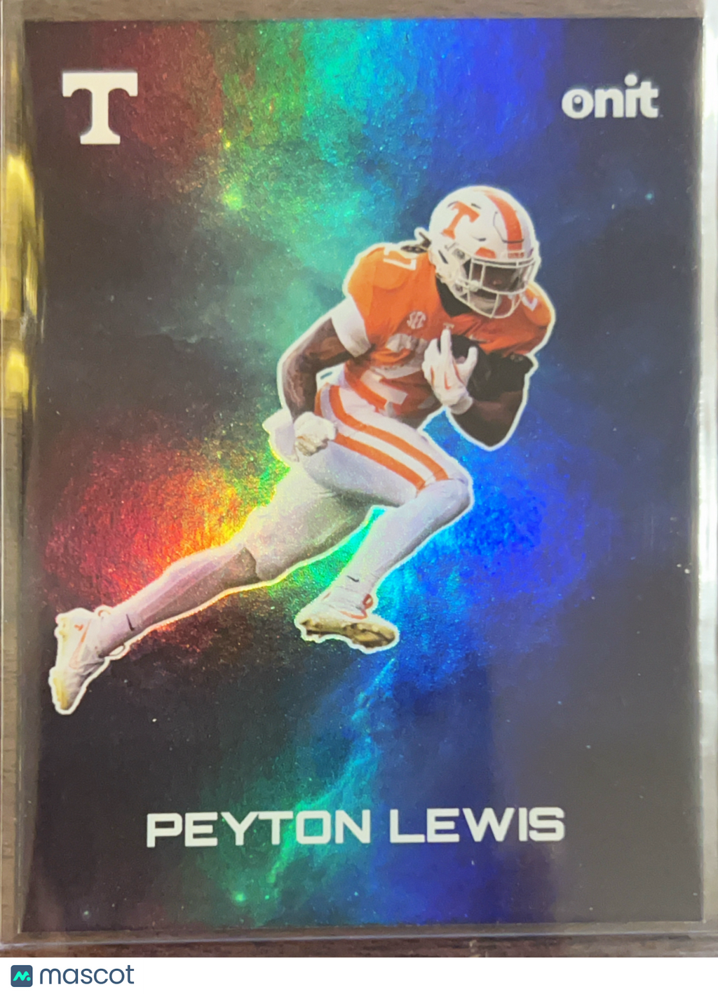 2025 Onit Tennessee Football Peyton Lewis #G-2 Galaxy