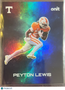 2025 Onit Tennessee Football Peyton Lewis #G-2 Galaxy