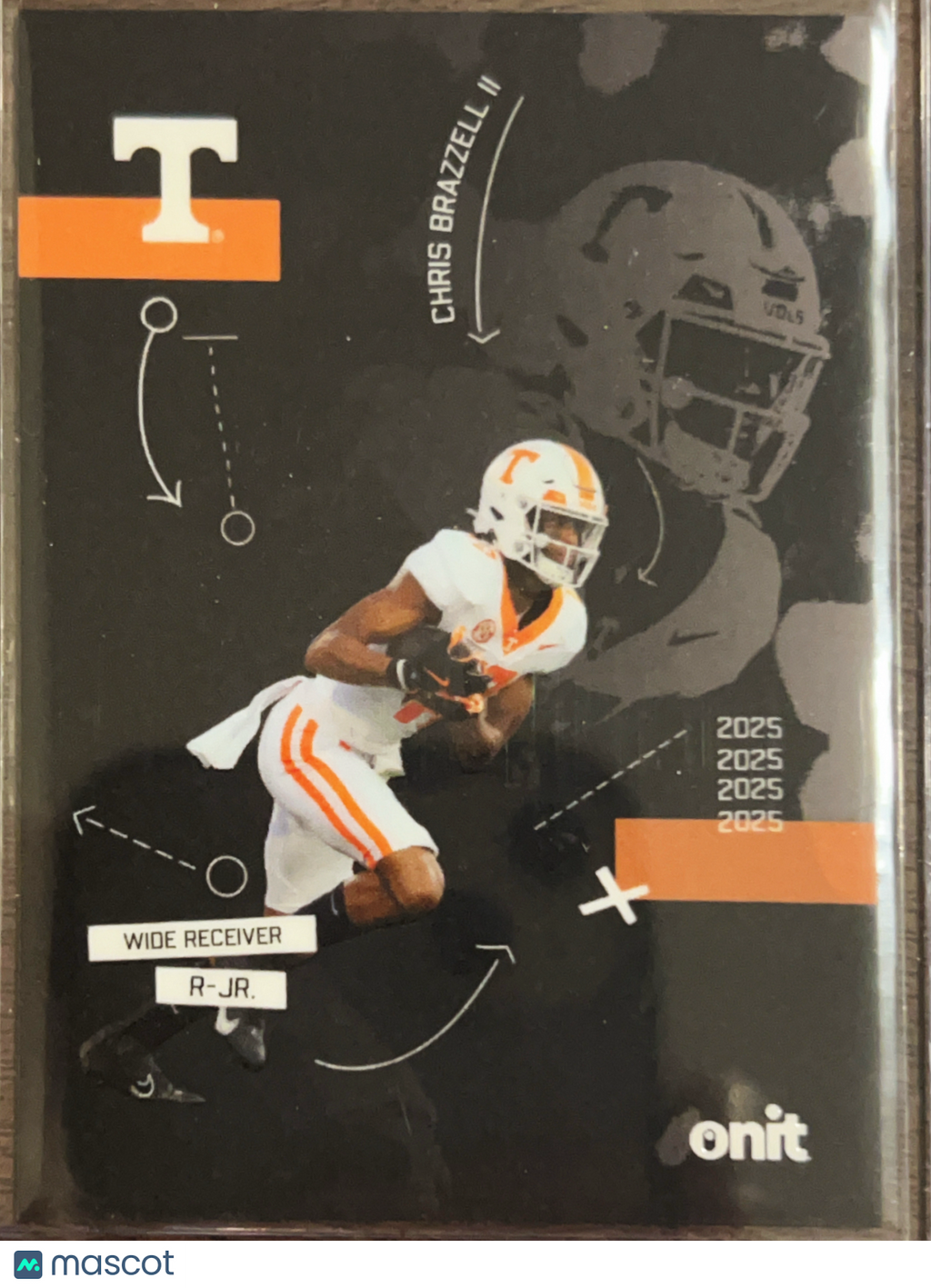 2025 Onit Tennessee Volunteers Chris Brazzell II #SIL-4