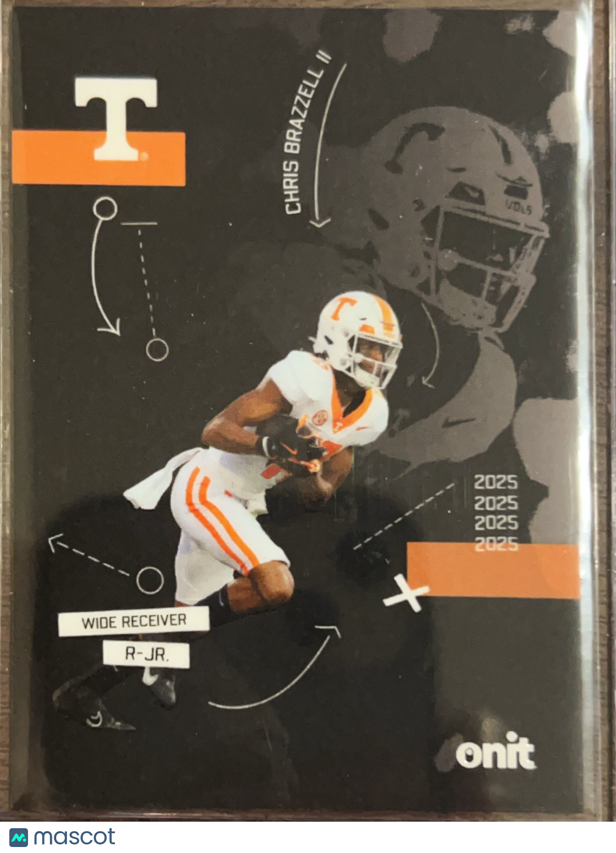 2025 Onit Tennessee Volunteers Chris Brazzell II #SIL-4