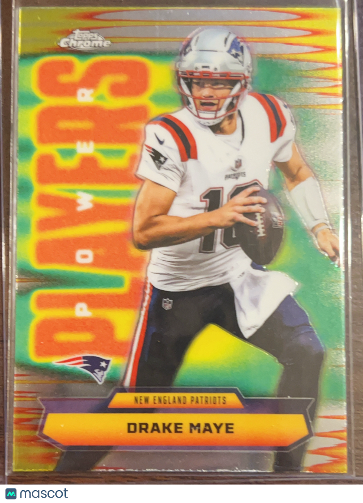 2025 Topps Chrome Power Players Drake Maye #PP-10