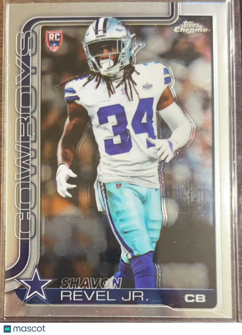 2025 Topps Chrome Shavon Revel Jr. #301 RC