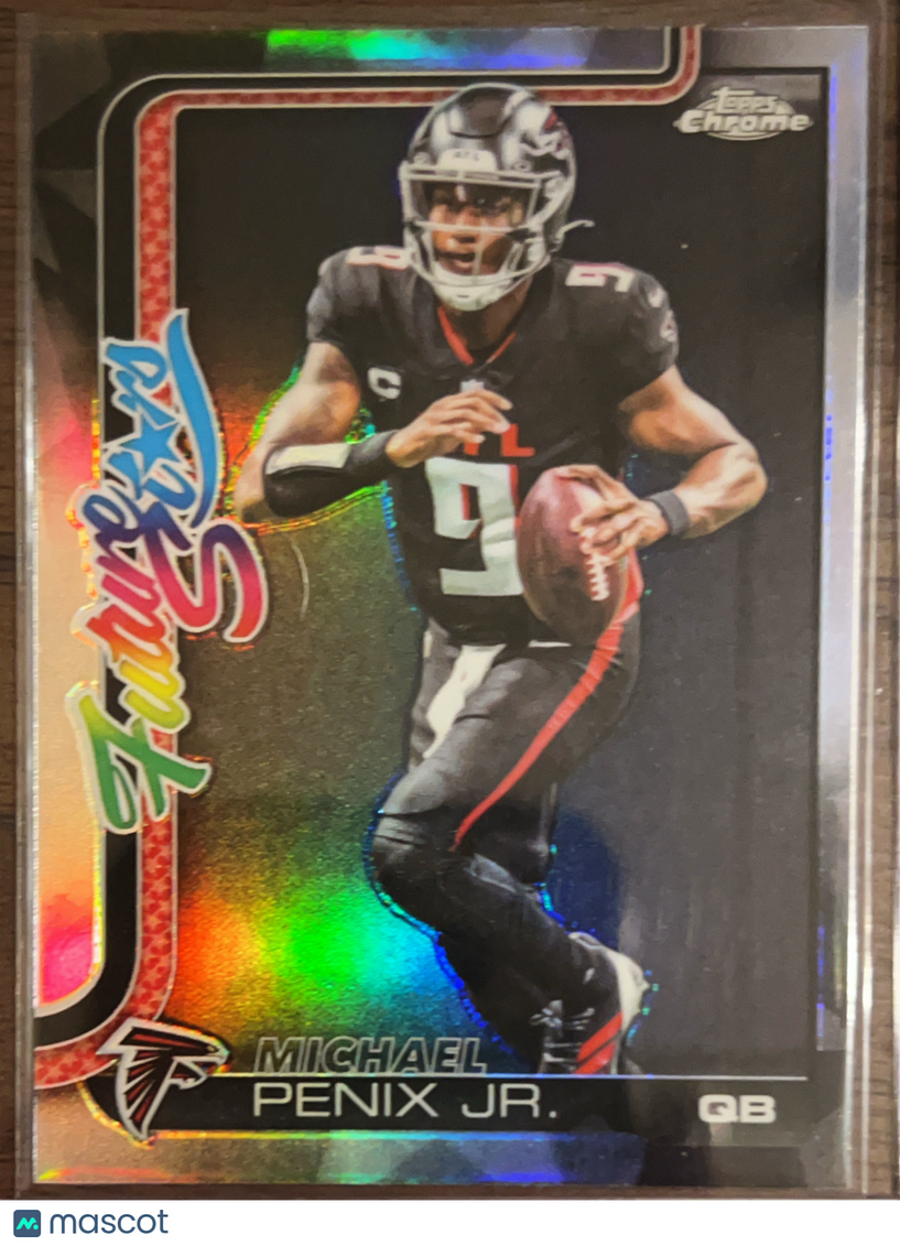 2025 Topps Chrome Future Stars Michael Penix Jr. #FS-19 Refractor