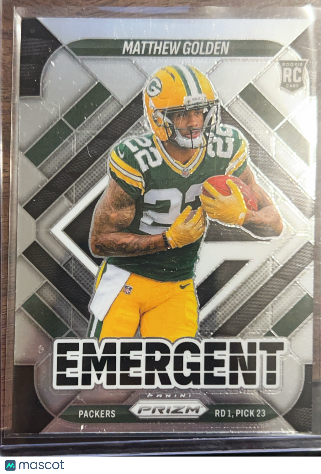 2025 Panini Prizm Emergent Matthew Golden #15 RC