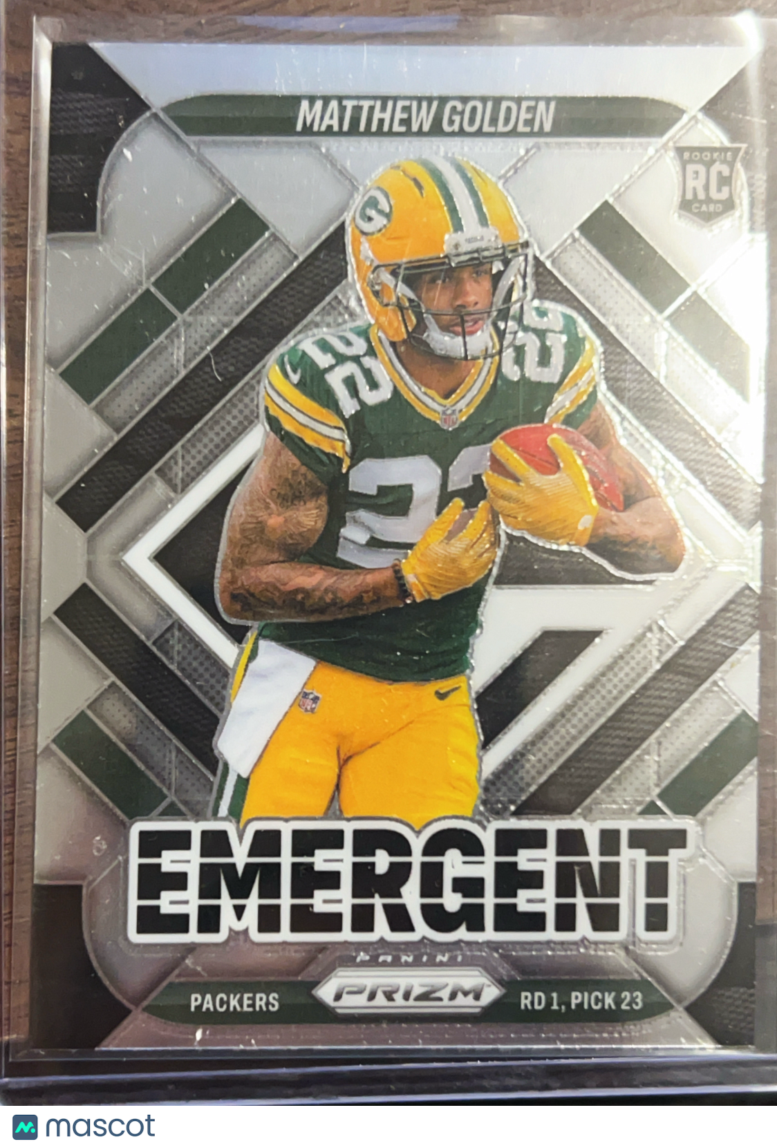 2025 Panini Prizm Emergent Matthew Golden #15 RC