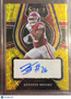 2022 Panini Select Draft Picks Prizm Kennedy Brooks #RS-KBR Yellow Scope