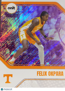2025 ONIT Tennessee Volunteers Felix Okpara #B-8 Purple Shimmer