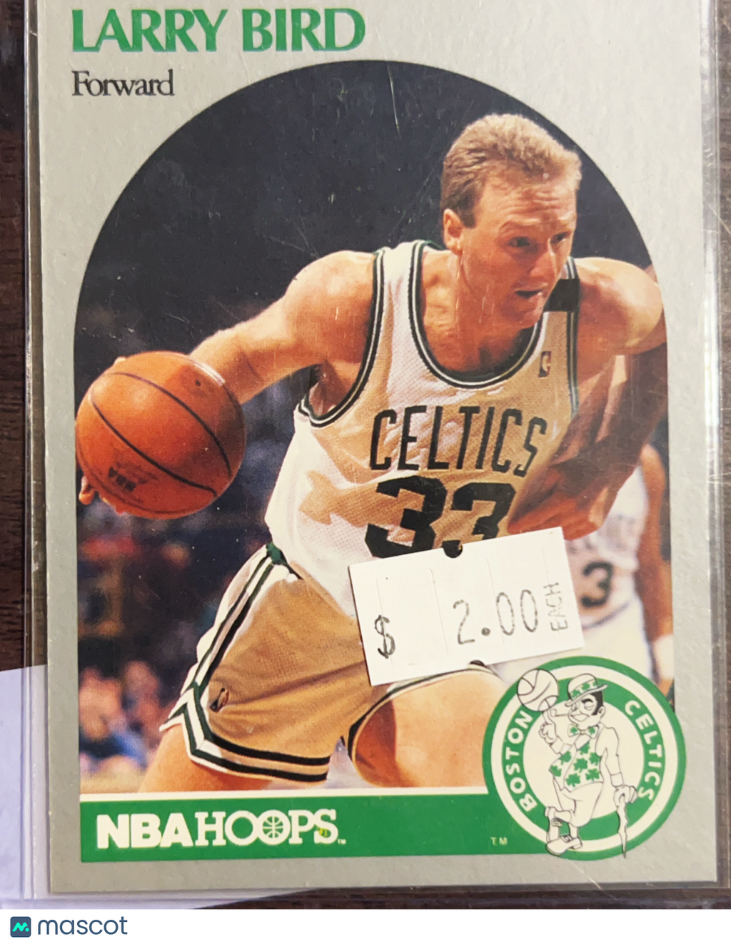 1989 NBA Hoops Larry Bird #39