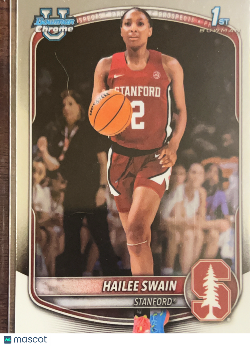 2025 Bowman Chrome University Hailee Swain #BCP-38
