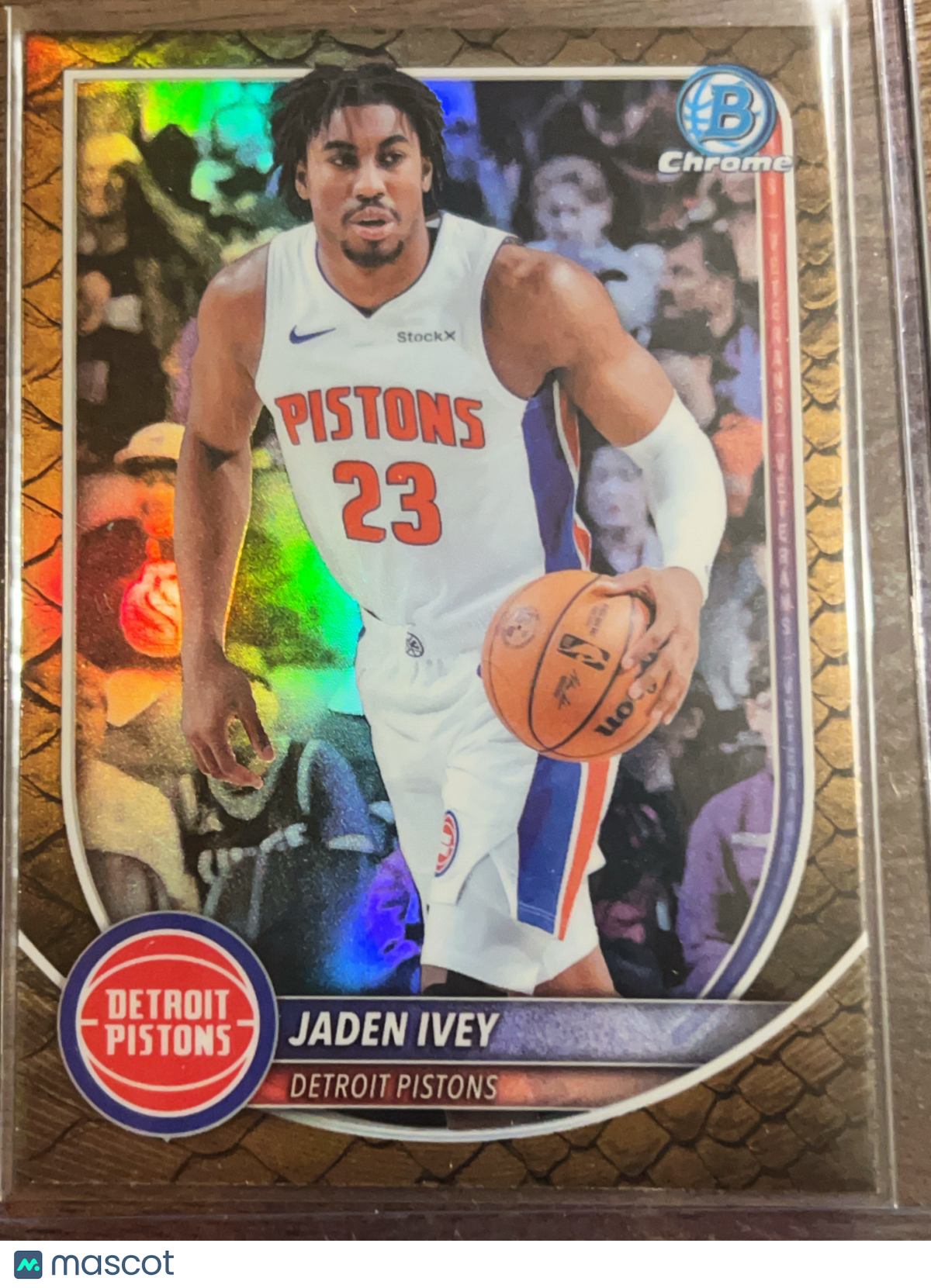 2023 Bowman Chrome University Jaden Ivey #BCV-159 Reptilian