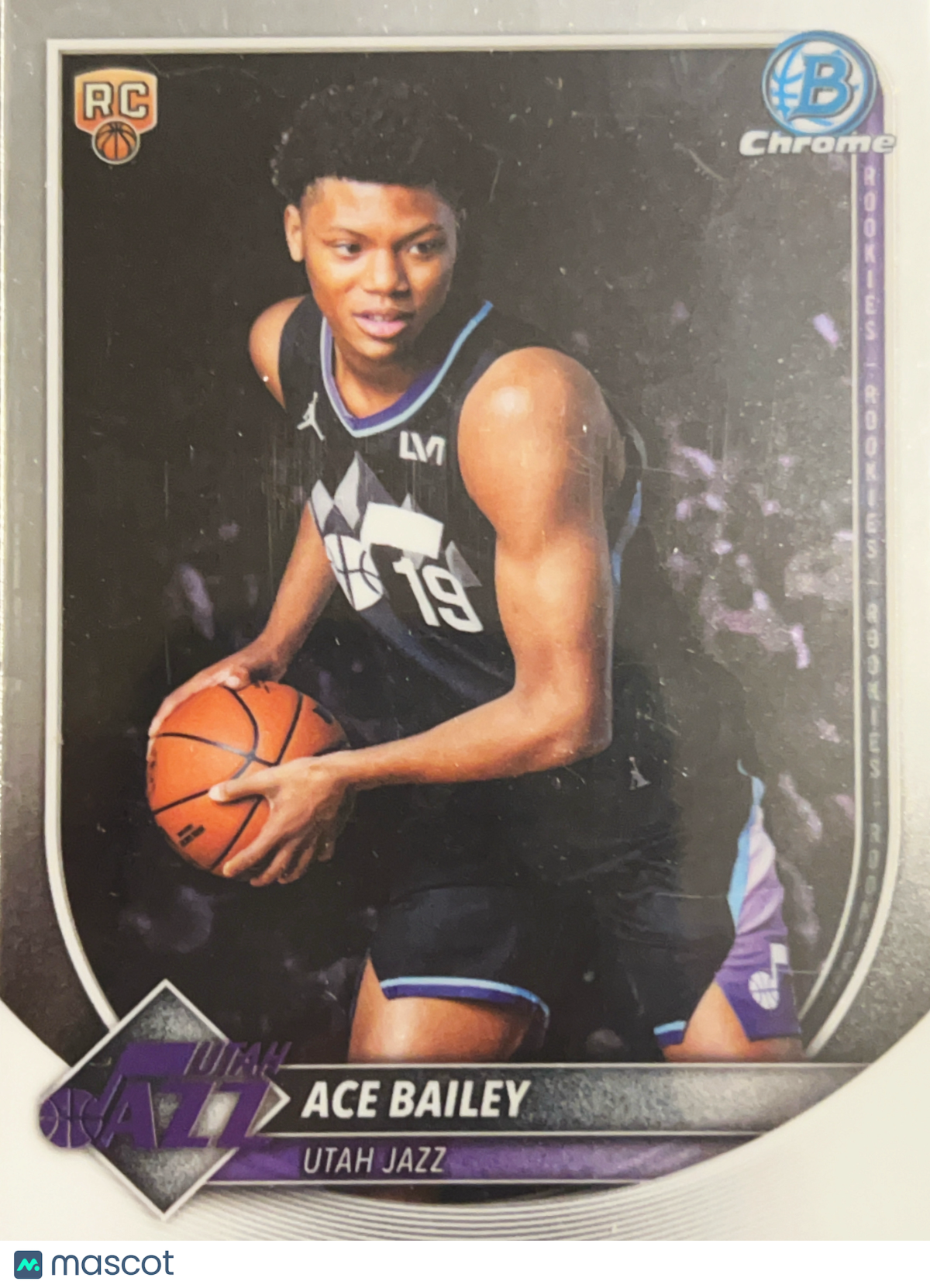 2025 Bowman Chrome Ace Bailey #BCV-5 RC