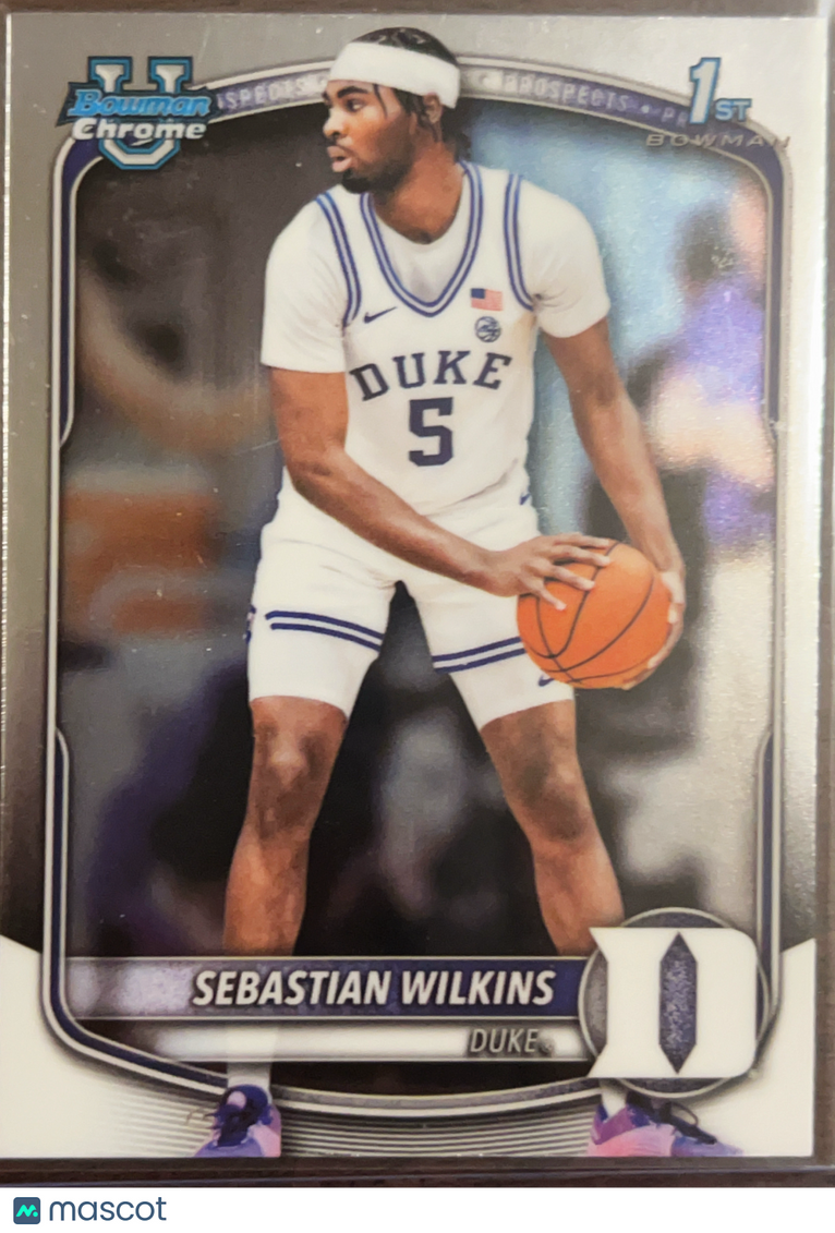2025 Topps Bowman Chrome University Sebastian Wilkins #BCP-99