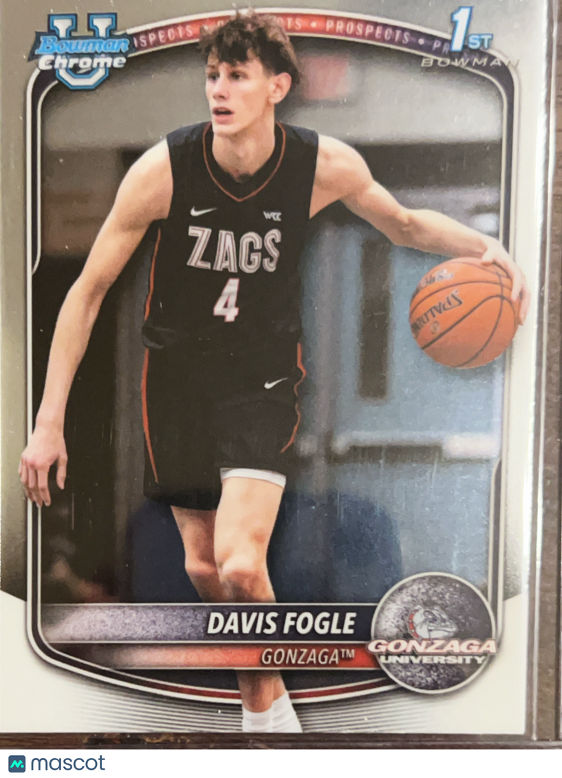 2025 Topps Bowman Chrome University Davis Fogle #BCP-47