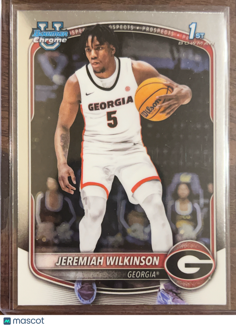 2025 Bowman Chrome University Jeremiah Wilkinson #BCP-70