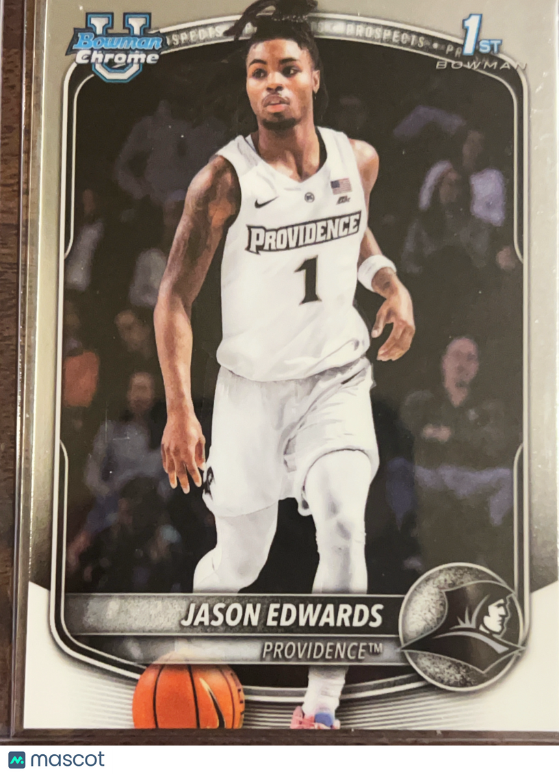 2025 Bowman Chrome University Jason Edwards #BCP-16