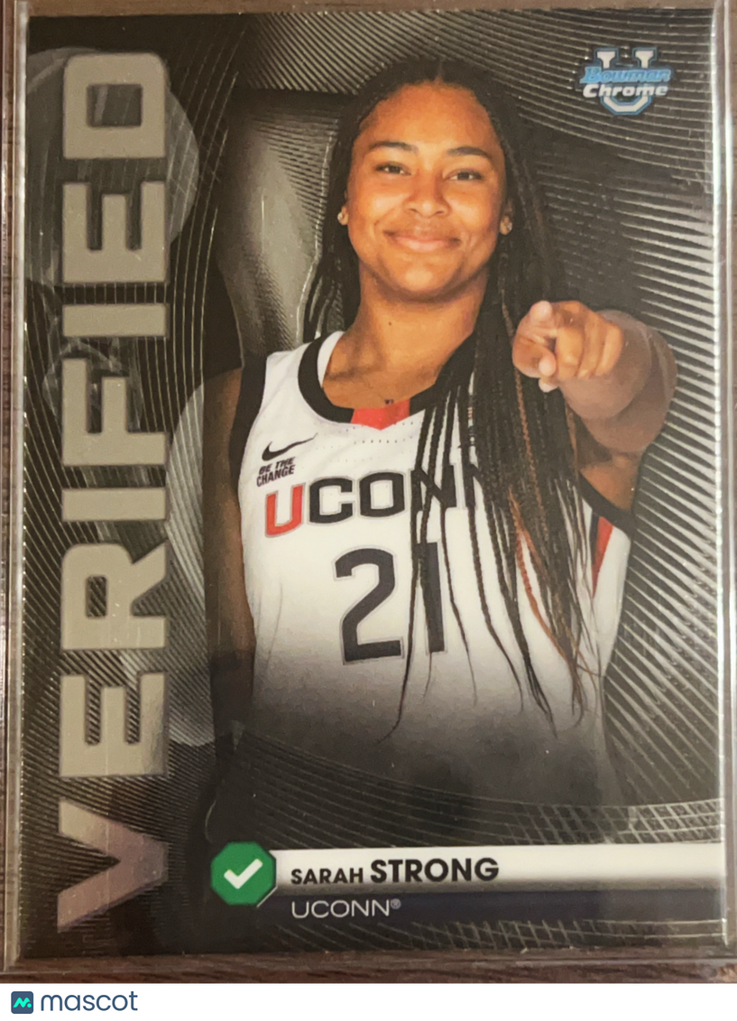2025 Bowman Chrome Verified Sarah Strong #BV-5