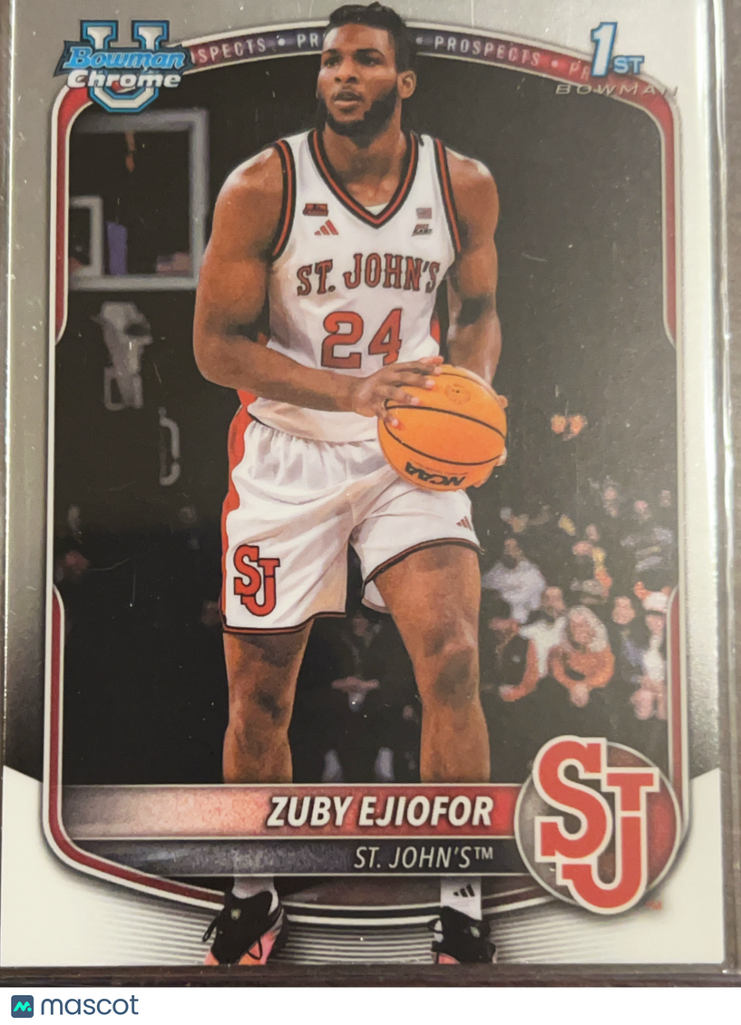 2023 Bowman Chrome University Zuby Ejiofor #BCP-22 1st Bowman