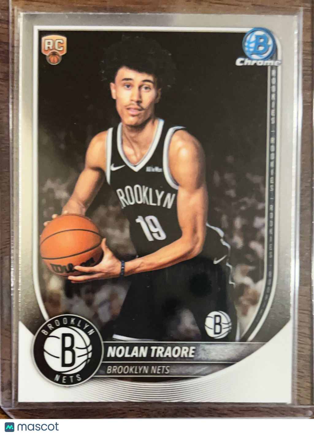 2025 Topps Bowman Chrome Nolan Traore #BCV-19 RC